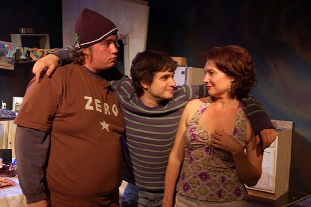 Joe Wiebe, Edward Tournier, and Gina Garrison at 