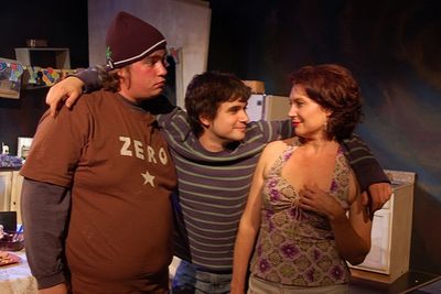 Joe Wiebe, Edward Tournier, and Gina Garrison Photo