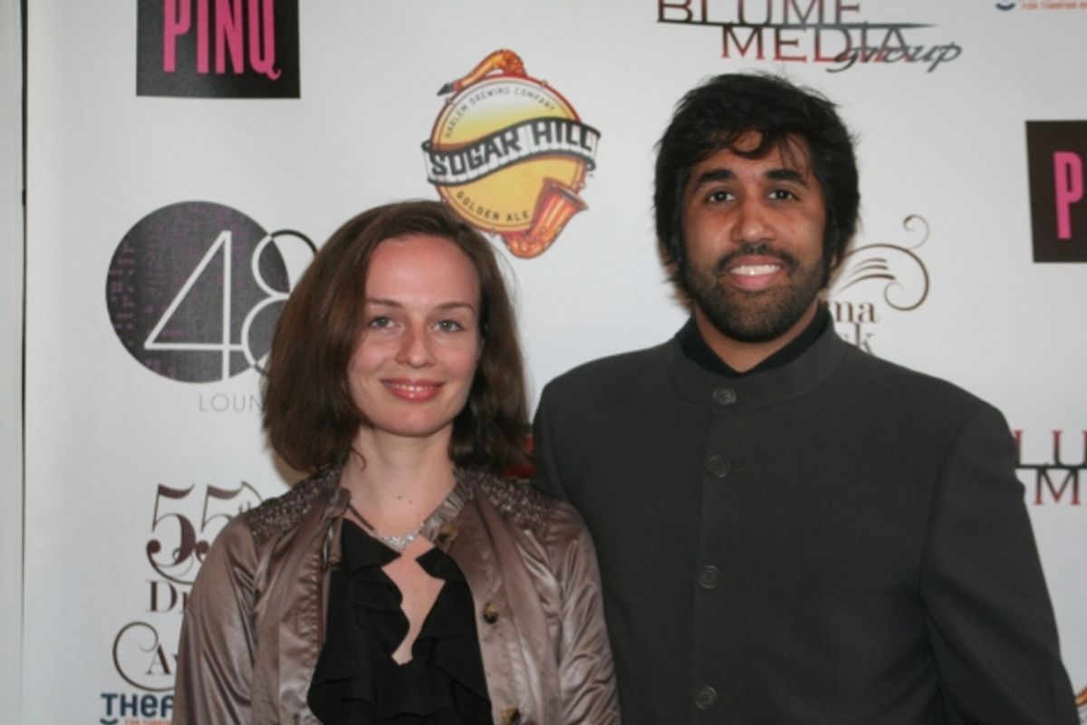 Mary Beth Hurt and Vivek J. Tiwary at 