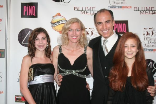 Stacia Teele, William Micals and his daughters Photo