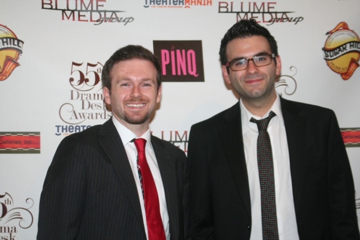 Jeremy Morse and Joe Iconis at 
