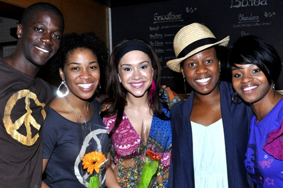 Terrance Thomas, Rashidra Scott, Diana DeGarmo, Anastasia McCLeskey & Erika Jerry
 at 