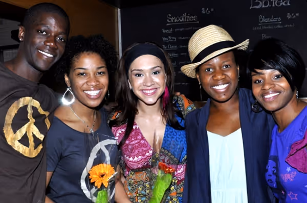 Terrance Thomas, Rashidra Scott, Diana DeGarmo, Anastasia McCLeskey & Erika Jerry
 Photo