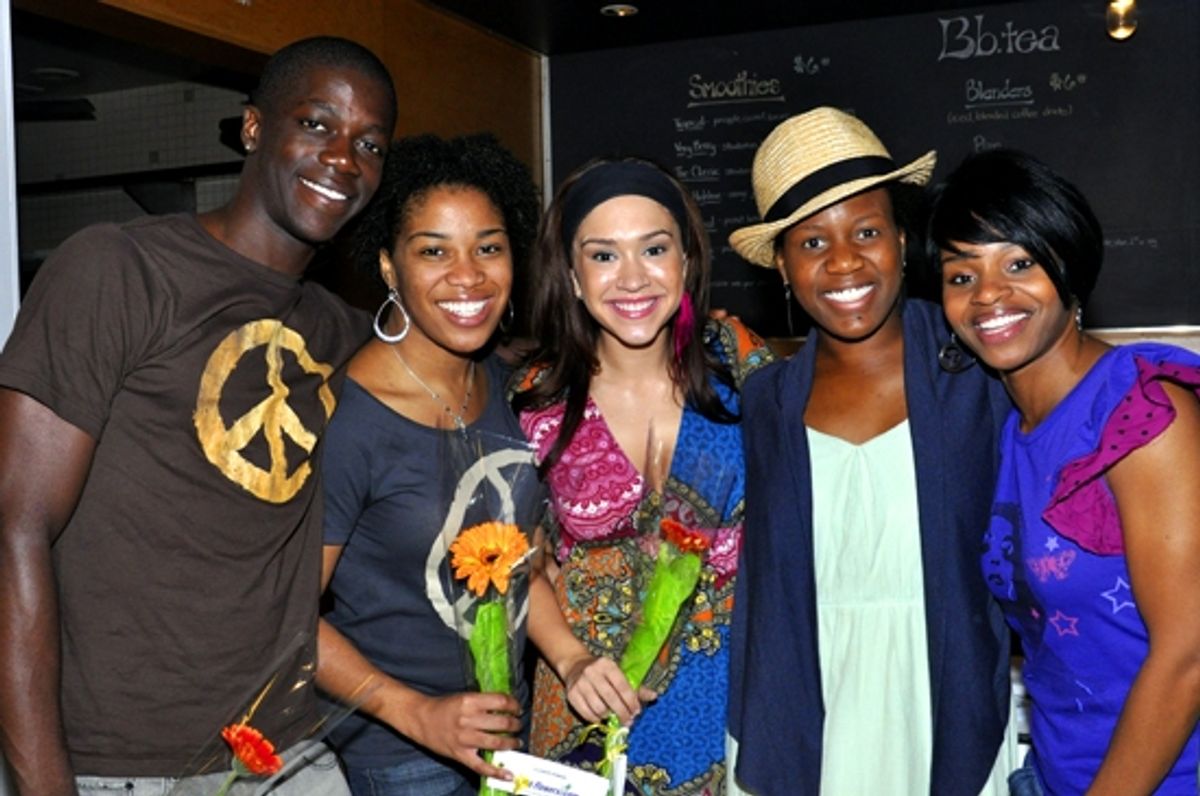 Terrance Thomas, Rashidra Scott, Diana DeGarmo, Anastasia McCLeskey & Erika Jerry
 at 