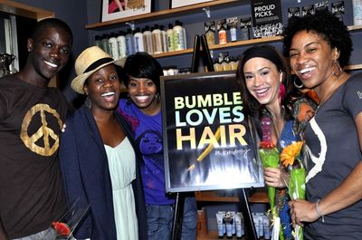 Terrance Thomas, Anastasia McCLeskey, Erika Jerry, Diana DeGarmo & Rashidra Scott
 Photo