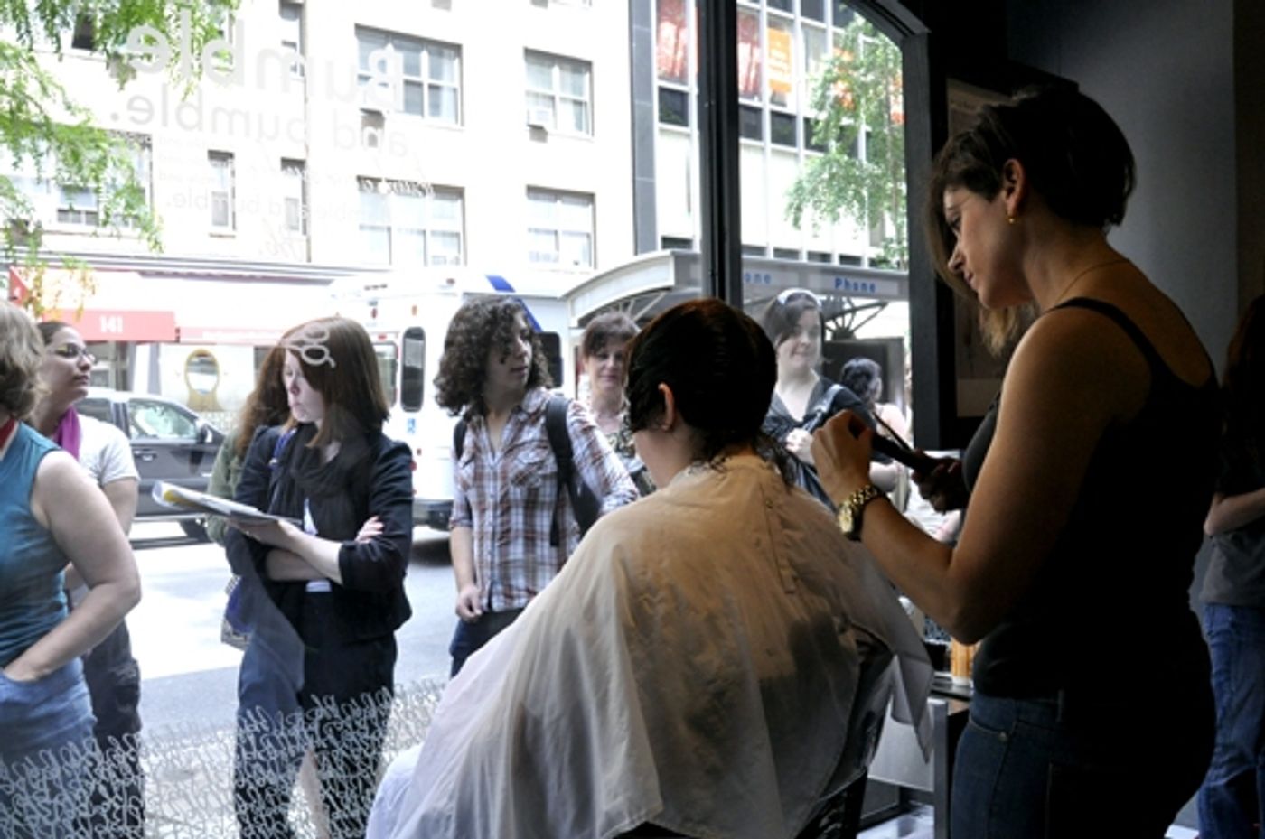 Photo Coverage: HAIR Gets Hair Cuts to Aid Gulf Oil Spill  Image