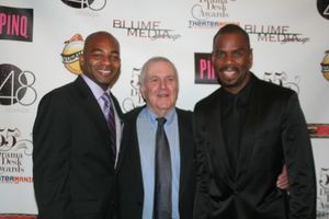 Brandon Victor Dixon, John Kander and Coleman Domingo Photo