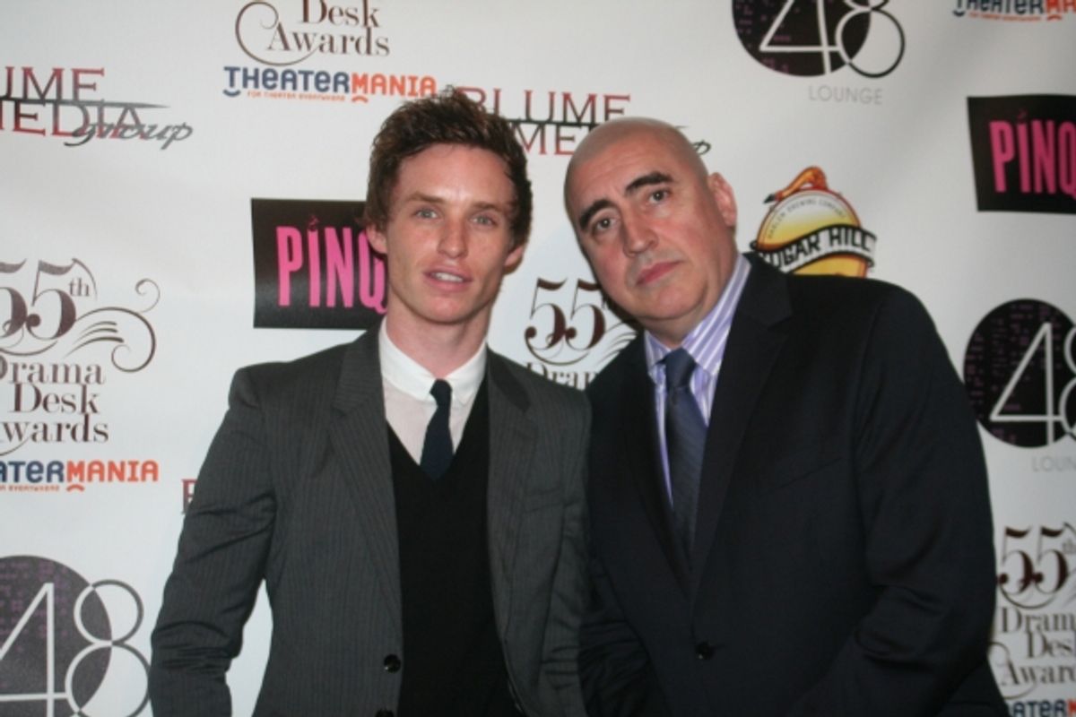 Eddie Redmayne and Alfred Molina at 