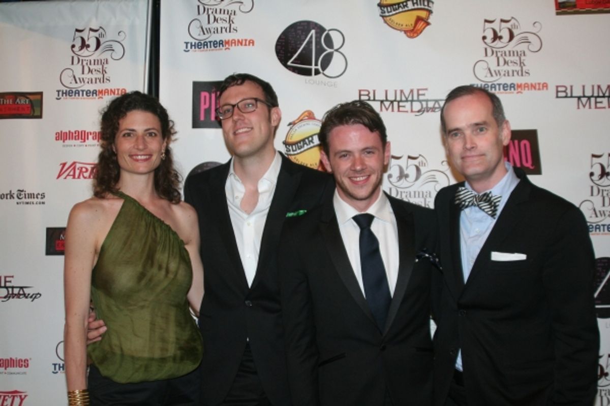 Sandra Goldmark, Dane Laffrey, Nick Westrate and Jack Cummings III at 