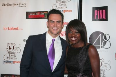 Cheyenne Jackson and Viola Davis Photo