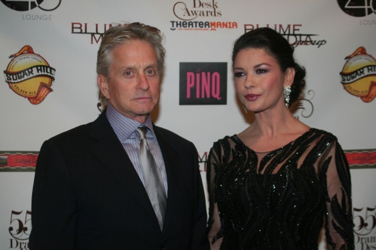 Michael Douglas and Catherine Zeta-Jones at 