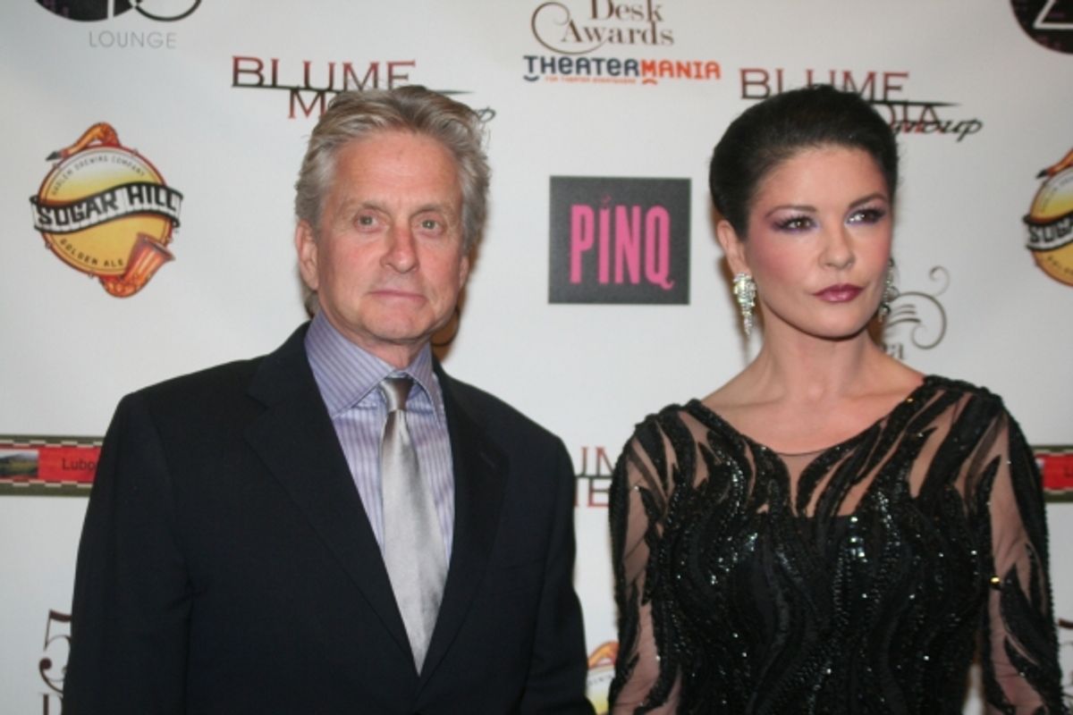 Michael Douglas and Catherine Zeta-Jones at 