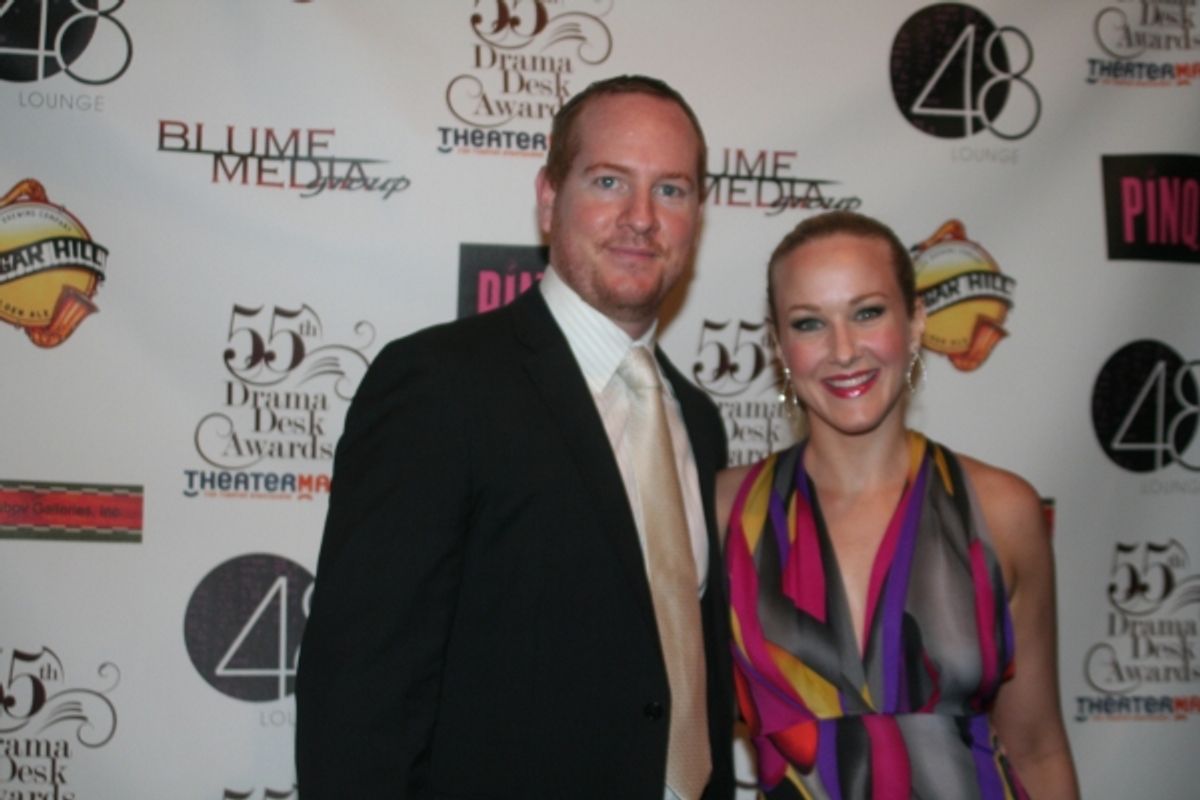Darren Goldstein and Katie Finneran at 