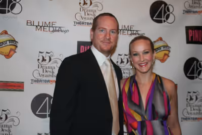 Darren Goldstein and Katie Finneran Photo