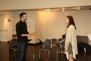 Morgan Spector and Rosie Benton Photo