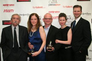 Edward Albee, Hallie Foote, Michael Wilson, Maggie Lacey and Bill Heck Photo