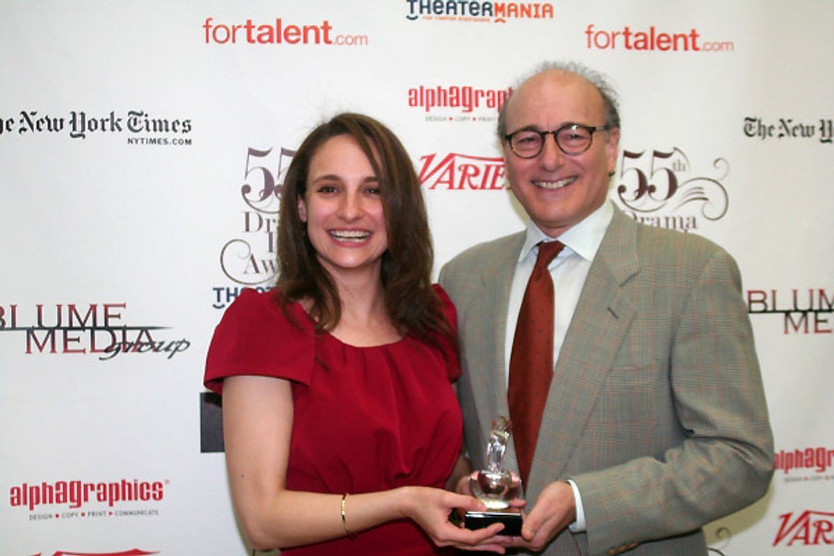 Tracee Chimo and Peter Friedman at 