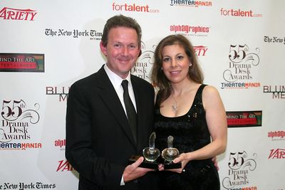 John Logan and Arielle Tepper Madover Photo