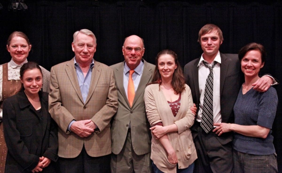 Kati Brazda, Emma Galvin, Robert MacNeil, Tappan Wilder, Jennifer Grace, James McMenamin and Lori Myers at 