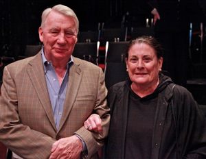Robert MacNeil and his wife Donna @ BroadwayWorld Robert MacNeil and his wife Donna Photo
