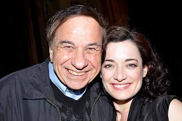 Richard M. Sherman and Laura Michelle Kelly Photo