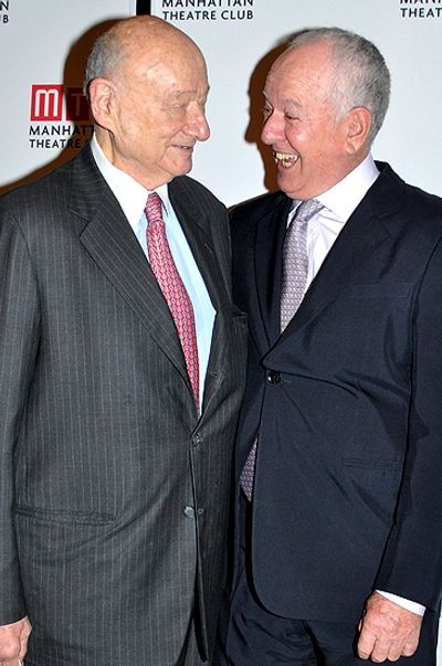 Ed Koch & Peter J. Solomon Photo