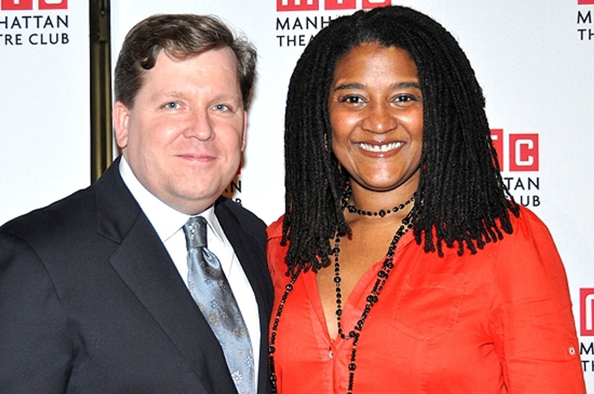 David Lindsay-Abaire & Lynn Nottage at 