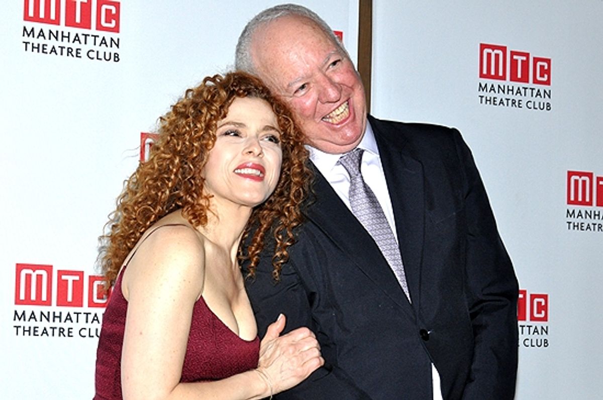 Bernadette Peters & Peter J. Solomon at 
