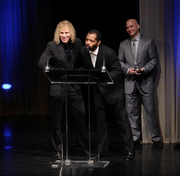 David Bryan, Daryl Waters and Michael Cerveris
 Photo