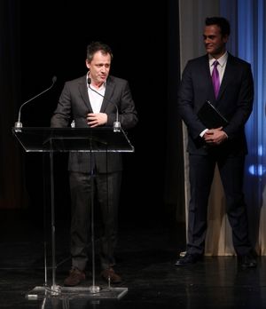 Michael Grandage and Cheyenne Jackson
 Photo