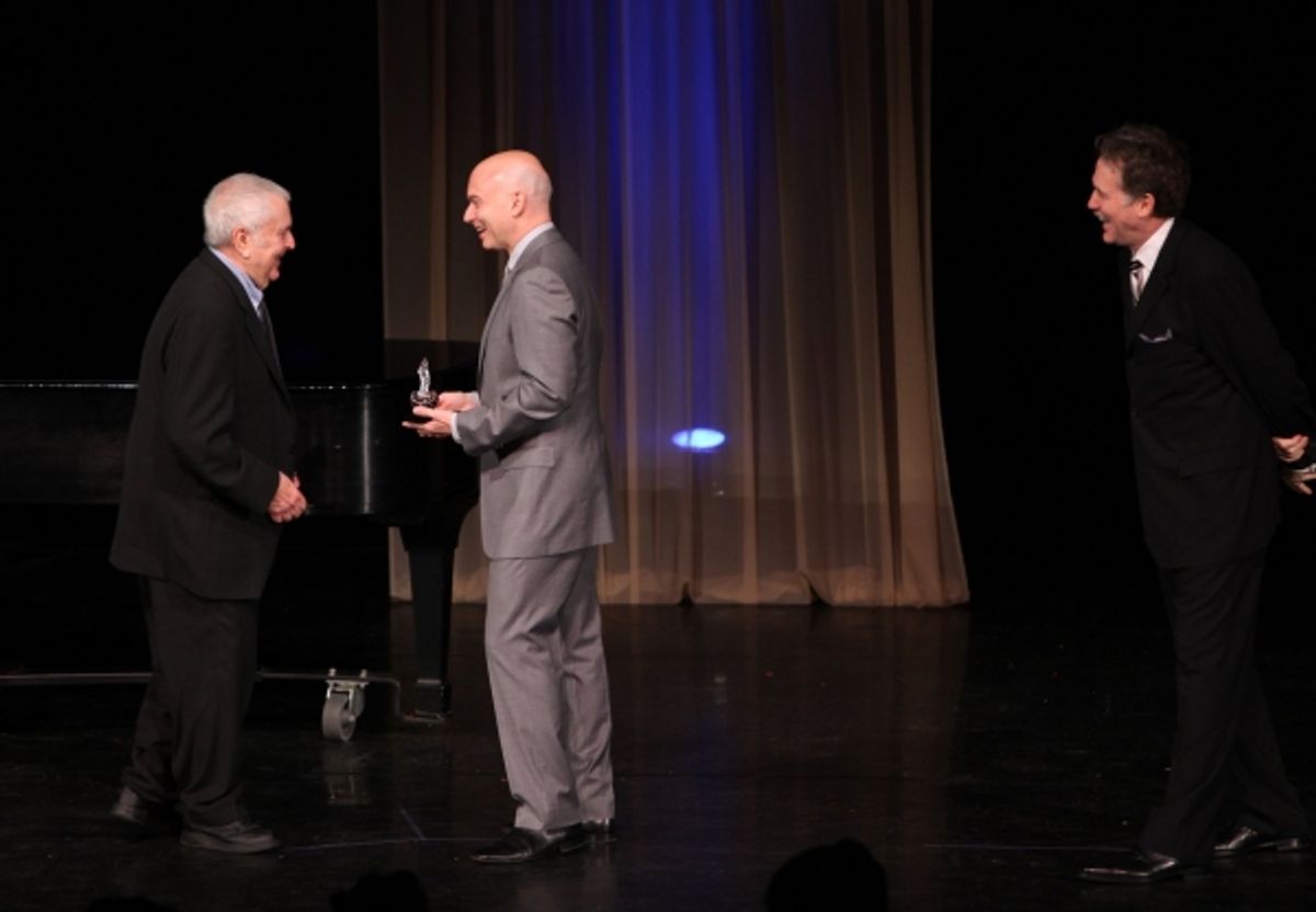 Leslie Jordan, Michael Cerveris and Boyd Gaines
 at 