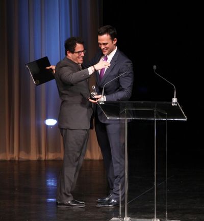 Michael Mayer and Cheyenne Jackson
 Photo
