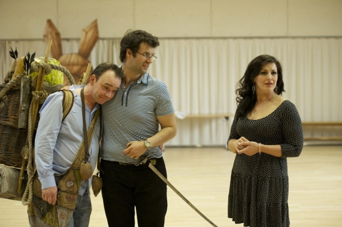 Todd Carty, Marcus Brigstocke, Jodie Prenger at 