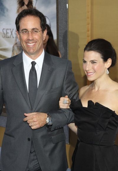 Jerry Seinfeld and wife Jessica Photo