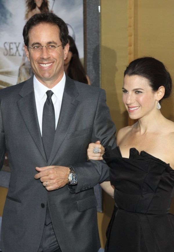 Jerry Seinfeld and wife Jessica Photo