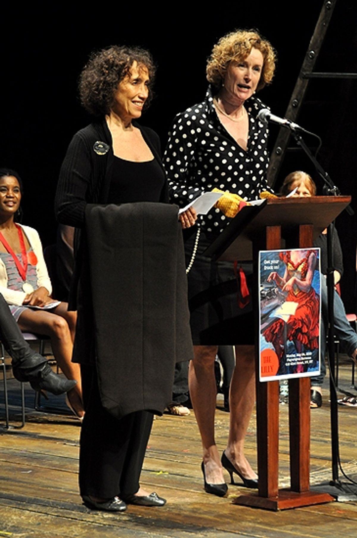 Susan Birkenhead & Lisa Baines at 