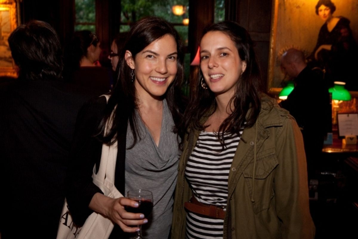 Sloane Crosley and InStyle's Nicole Vecchiarelli at 