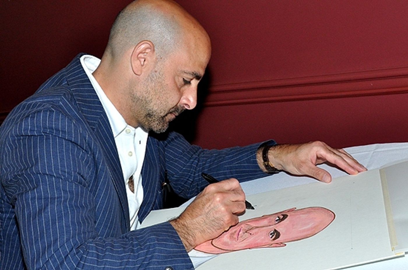 Photo Coverage: Sardi's Honors Stanley Tucci with Caricature  Image