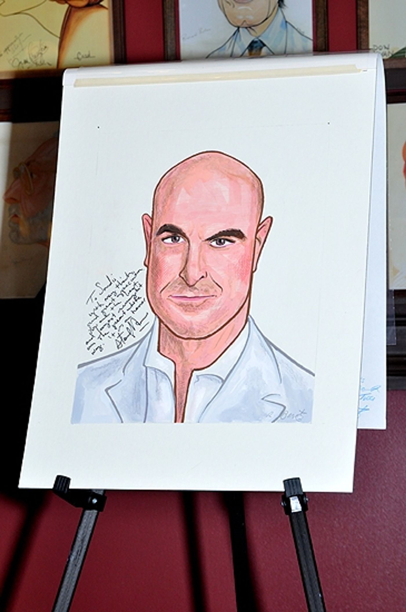 Photo Coverage: Sardi's Honors Stanley Tucci with Caricature  Image