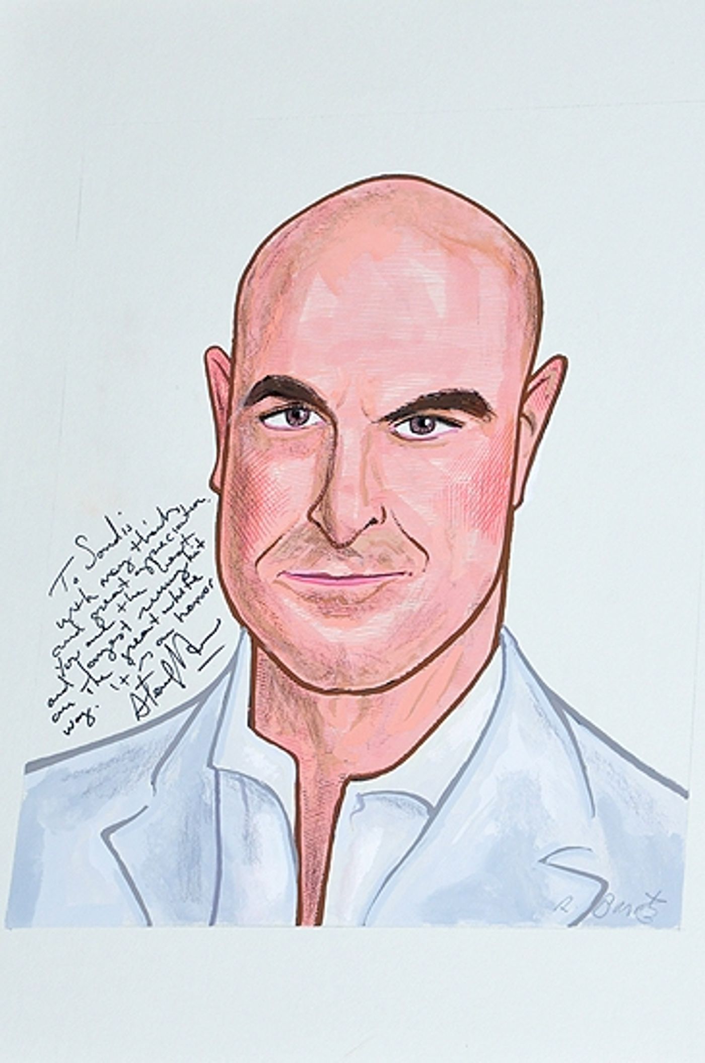 Photo Coverage: Sardi's Honors Stanley Tucci with Caricature  Image