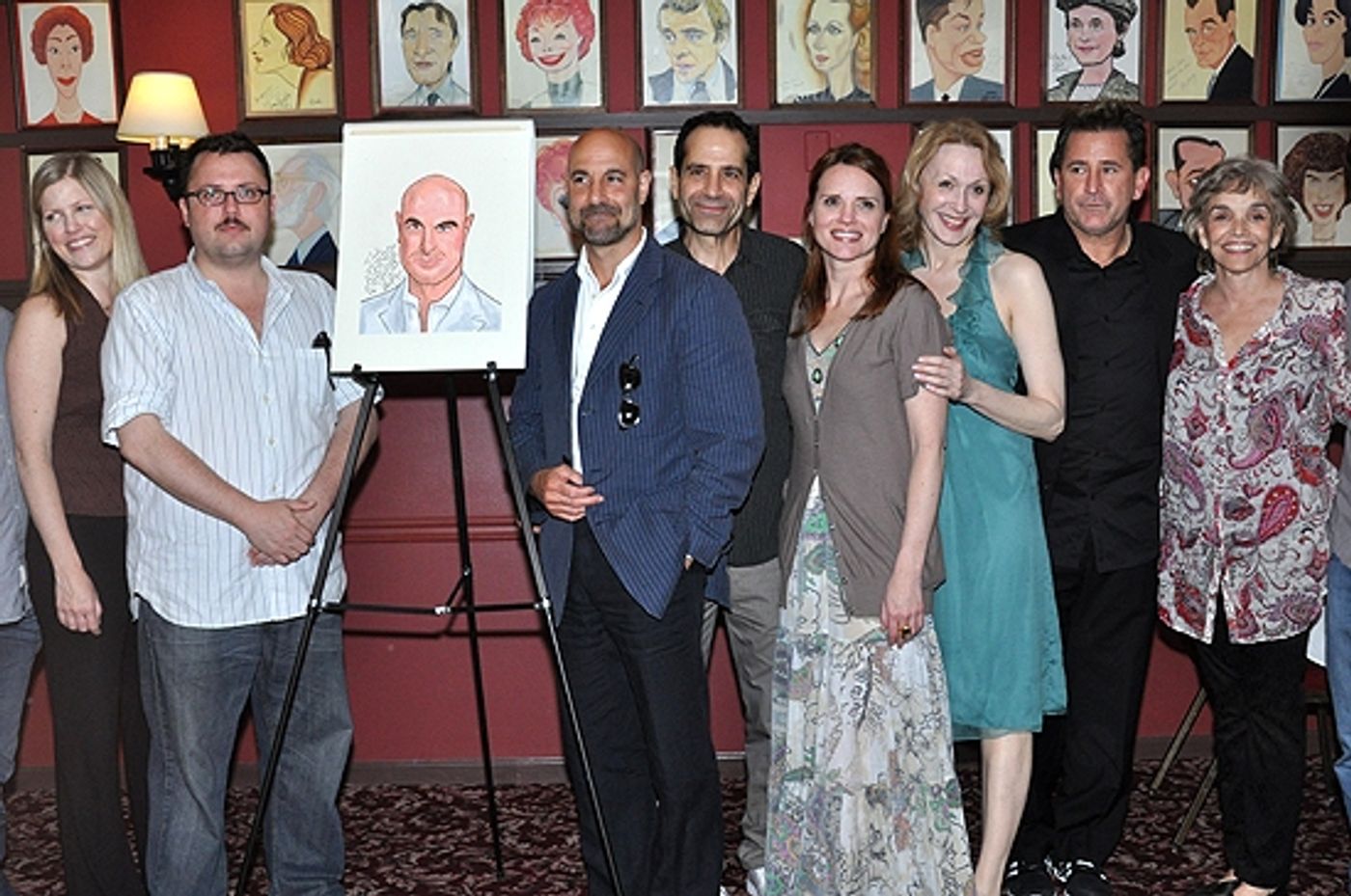 Photo Coverage: Sardi's Honors Stanley Tucci with Caricature  Image