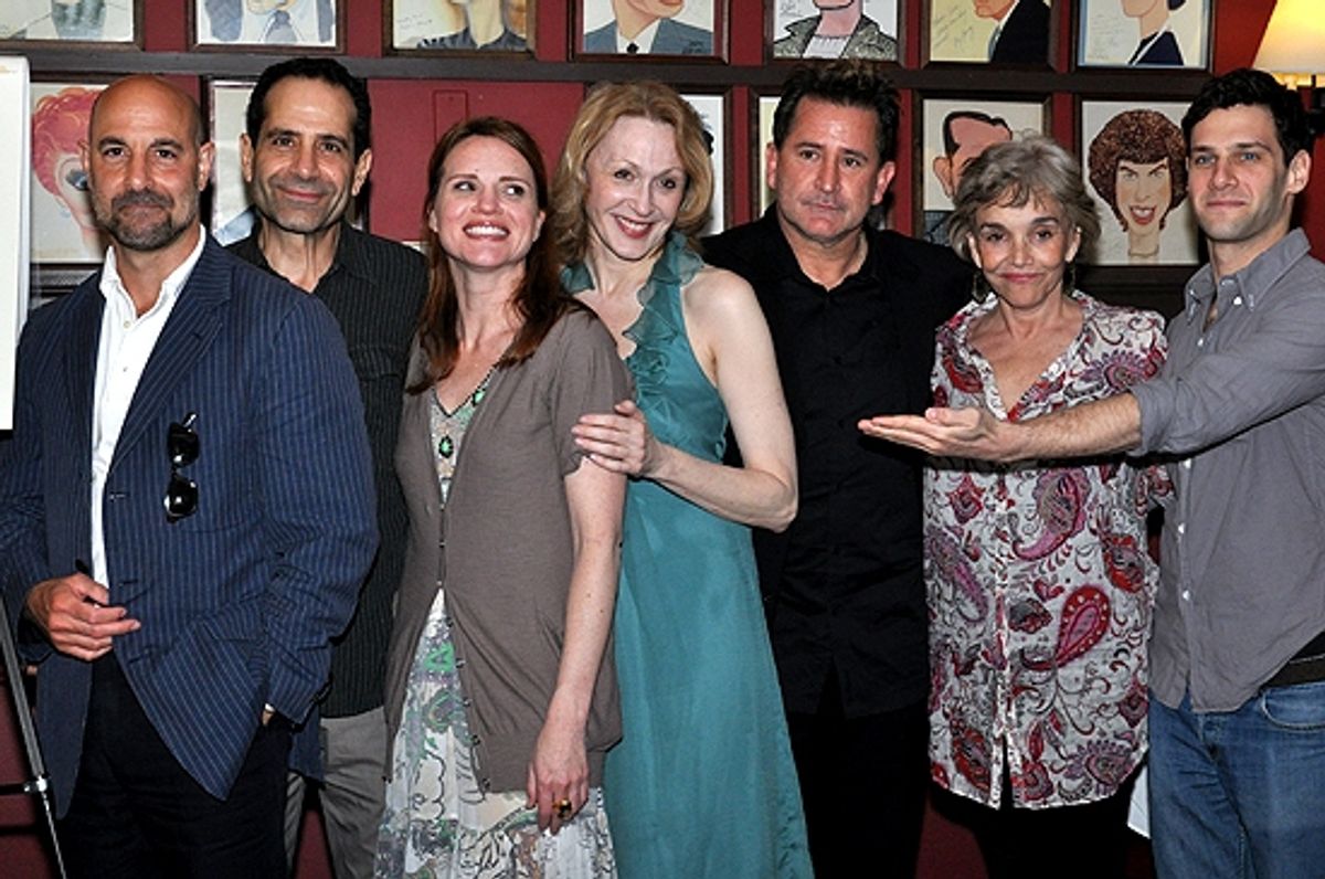 Stanley Tucci, Tony Shalhoub, Jennifer Laura Thompson, Jan Maxwell, Anthony LaPaglia, Brooke Adams & Justin Bartha at 