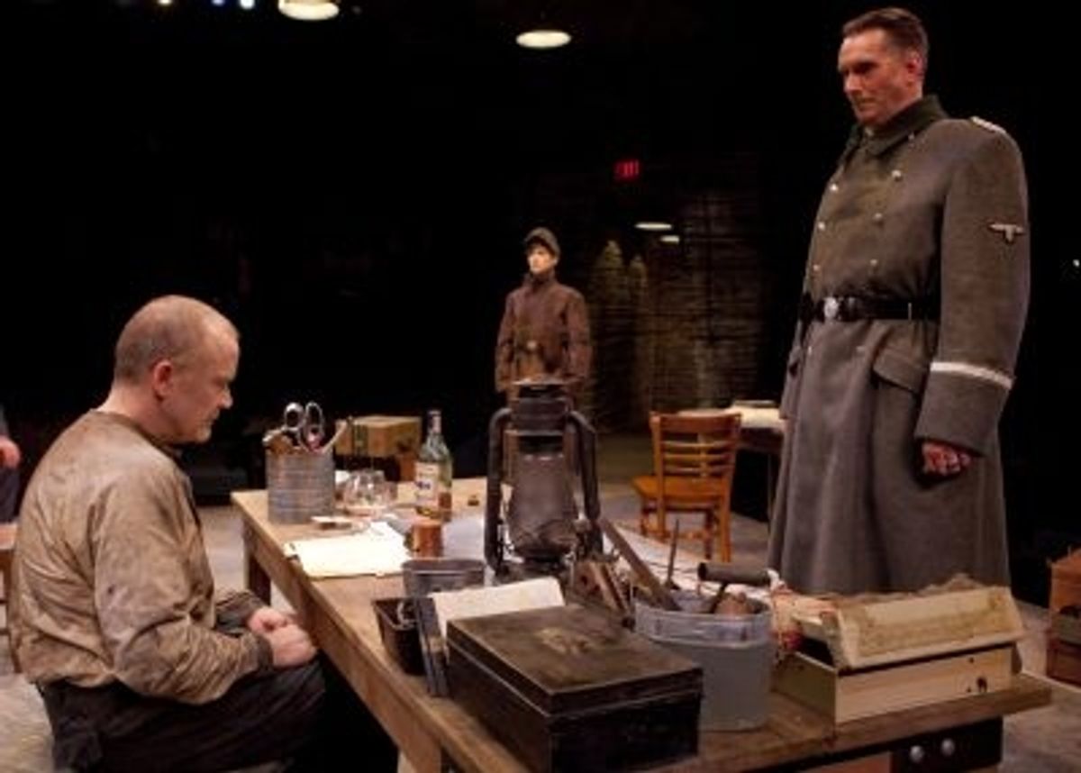 Andrew Weems as Curt Herzstark, Steven Louis Kane and Todd Waite at 