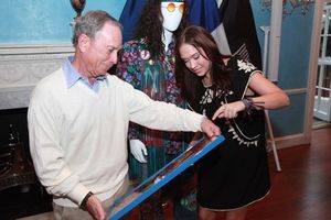 Mayor Bloomberg and Diana DeGarmo Photo