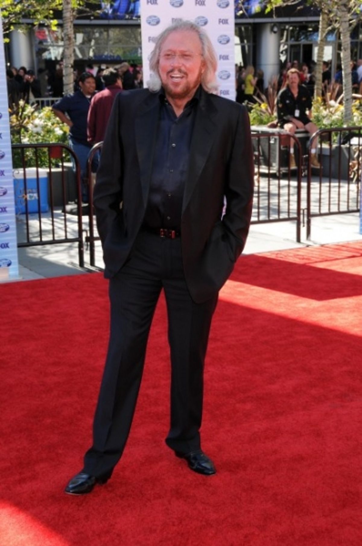 Bee Gees member Barry Gibb at 