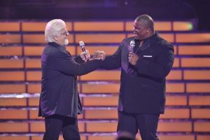 Idol finalist Michael Lynche and Michael McDonald Photo