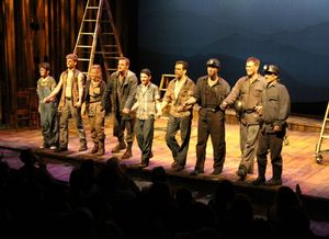 Charlie Brady, Al Calderon, Andrew Durand, Steve French, Noah Galvin, Michael Park, Molly Ranson, Randy Redd and Asa Somers @ BroadwayWorld Charlie Brady, Al Calderon, Andrew Durand, Steve French, Noah Galvin, Michael Park, M Photo