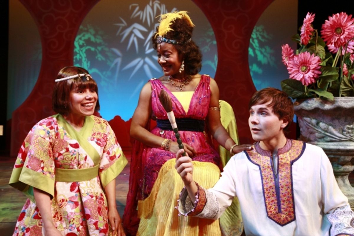 Gloria Garayua, Veralyn Jones and Stewart Calhoun at 