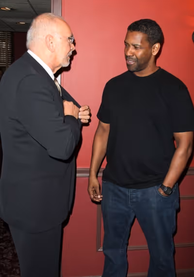 Frank Langella and Denzel Washington Photo