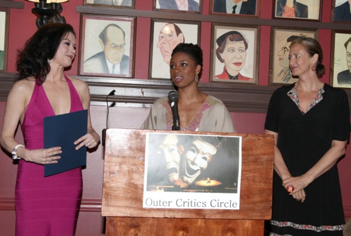 Catherine Zeta-Jones, Montego Glover and Janet McTeer at 